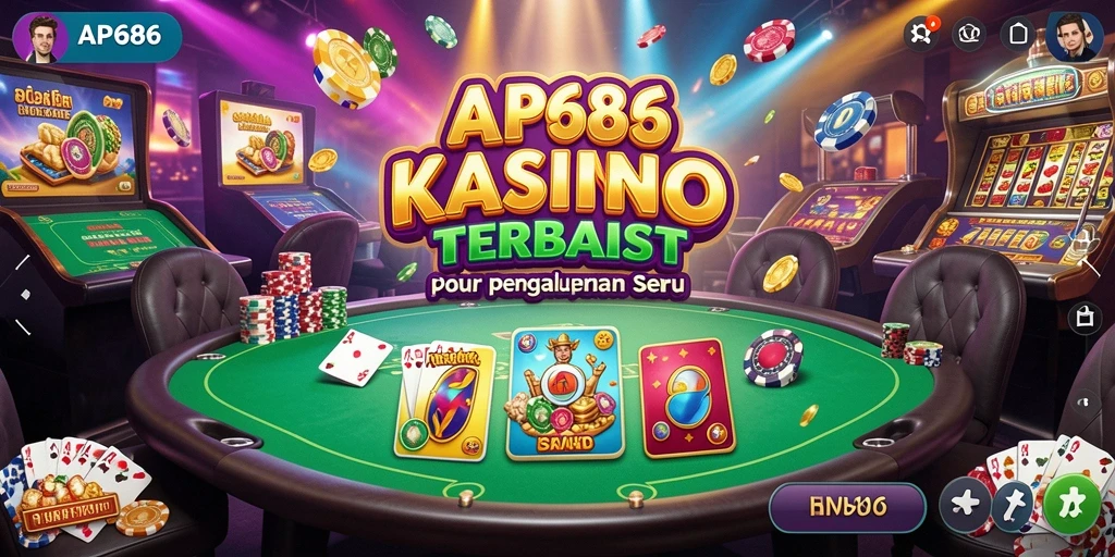 Screenshot gameplay AP686 menampilkan aksi seru di kasino virtual.