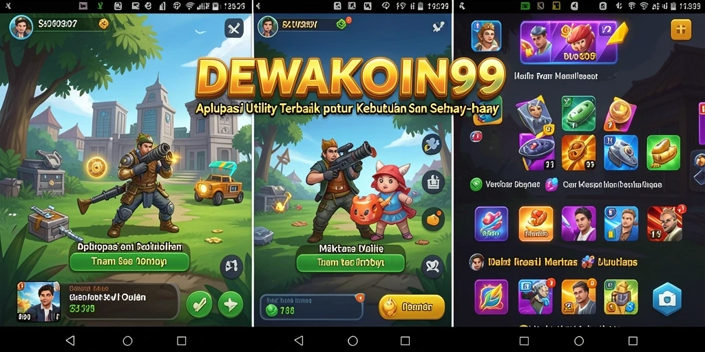 Tampilan utama DEWAKOIN99 dengan fitur manajemen tugas yang intuitif.