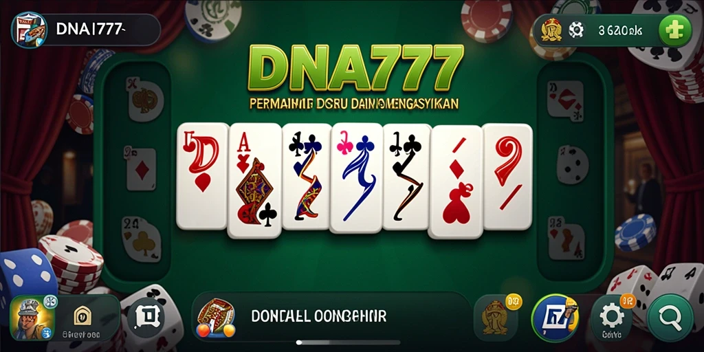 Screenshot gameplay DNA777 dengan visual menarik dan interaksi pemain.