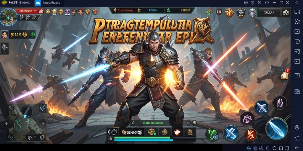 Screenshot dari gameplay <strong>FB333</strong> yang menunjukkan strategi pertempuran intens.
