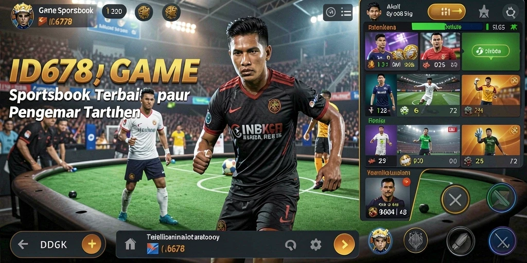 Tampilan gameplay menarik dari aplikasi Sportsbook ID678.