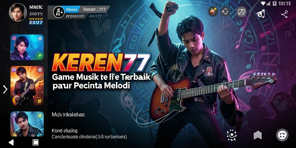 Tampilan gameplay KEREN77 yang seru dan interaktif.