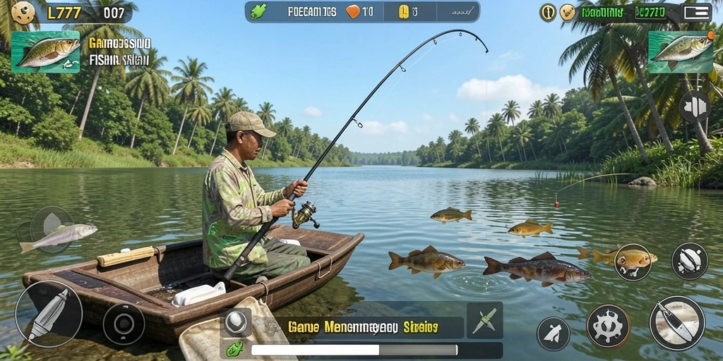Tangkapan ikan yang menakjubkan dari game L777.