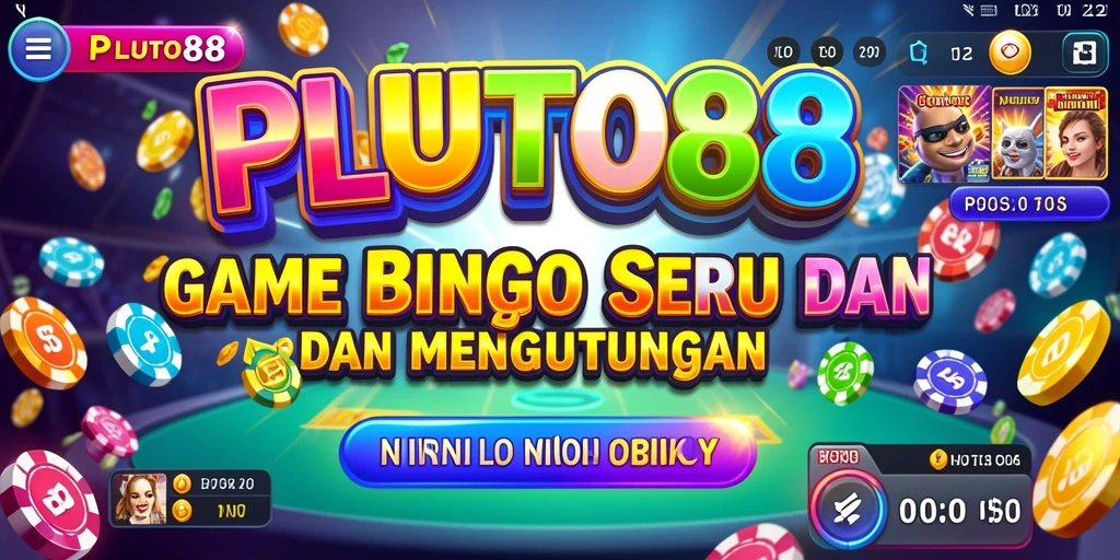 Gameplay Bingo yang seru dan interaktif di PLUTO88.