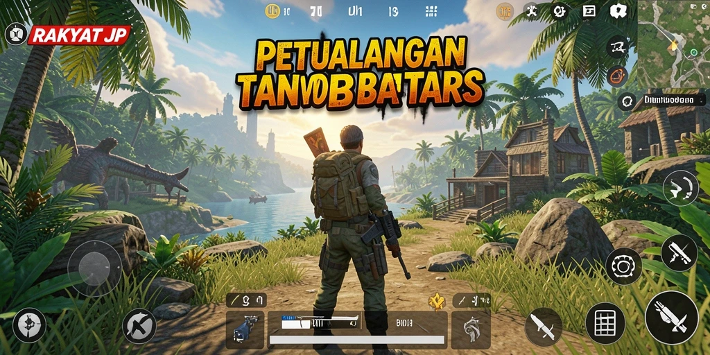 Tampilan gameplay RAKYATJP yang menakjubkan dalam dunia terbuka.