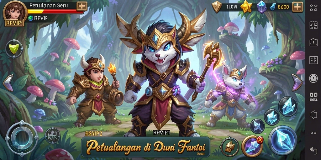 Tampilan gameplay RPVIP1 yang menegangkan dan menawan.