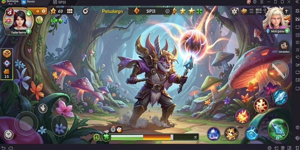 Screenshot SIP33 menampilkan aksi mendebarkan dalam dunia petualangan.