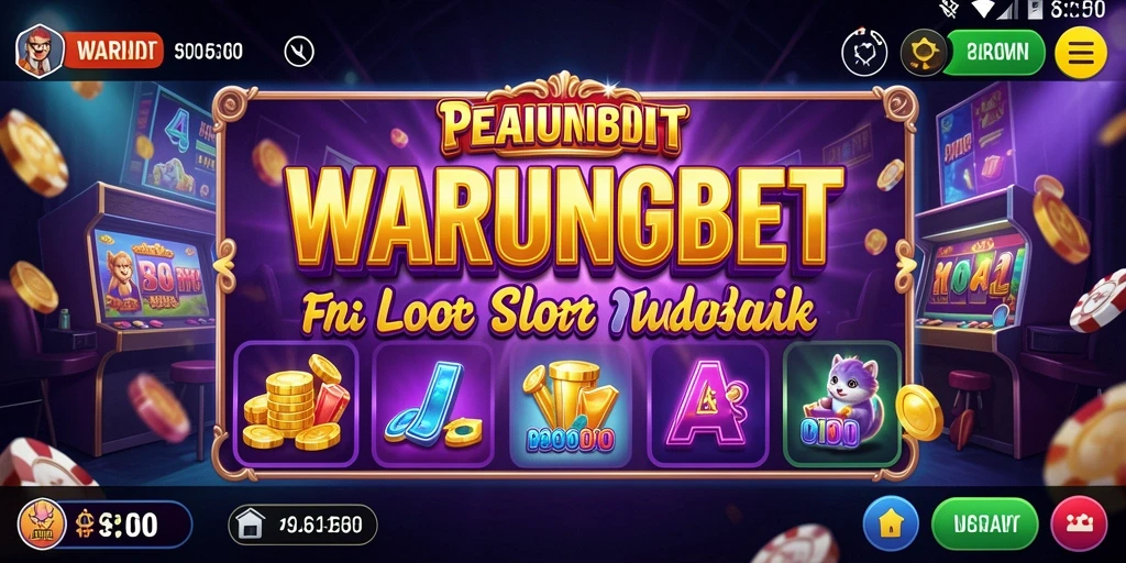 Tampilan gameplay Slot menarik dari WARUNGBET dengan efek visual menawan.