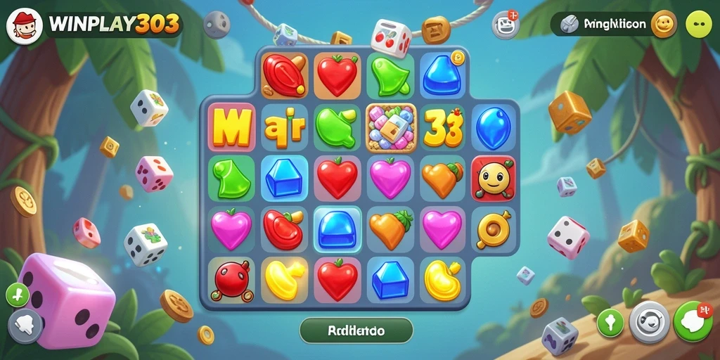 Tampilan gameplay <strong>WINPLAY303</strong> yang penuh warna dan menarik.